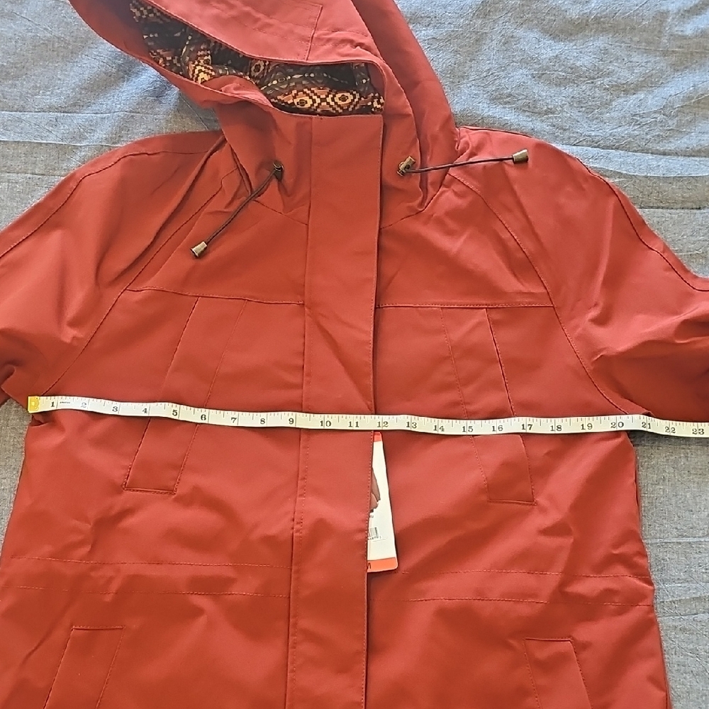 Pendleton Women's Deep Red Rain Jacket - Picture 9 of 9